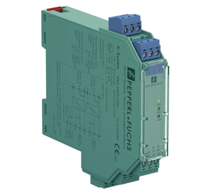 Barrière intrinsèquement sûre Pepperl+Fuchs KFD2-SCD2-Ex2.LK 24VDC sur rail DIN pour zones dangereuses, pilote de courant intelligent 2 canaux, en stock - Product Image 1