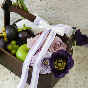 Nine-Colored Ribbon 2.5cm Matte Polyester Cotton Ribbon Solid Color Woven Satin Diy Hair Bow Clothing Accessory - Product Image 4