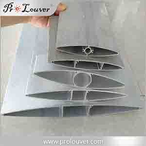 Leviers de soleil à led fixe avec lames aérochange de grande taille, perman solaire en <span class=keywords><strong>aluminium</strong></span> pour le pliage et le pliage - Product Image 3