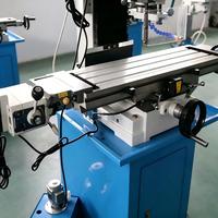 Machine de perçage et de fraisage verticale ZX7032 MT3 100-2150 tr/min 12 vitesses Table 730x210 Fraiseuse à face de 80 mm Foret de 31,5 mm 1,5 kW