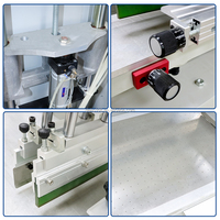 Machine d'Impression Sérigraphique Verticale Semi-Automatique pour T-Shirts avec Table d'Impression 30*50cm