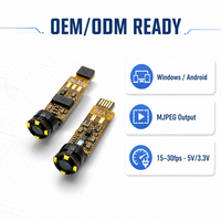 Kamera Ultra Kompak 1MP USB2.0 Sensor CMOS 720P HD Sudut Pandang Lebar 76 Derajat Kelas Medis Tahan Kelembapan Tinggi untuk Video