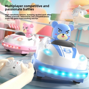 Coche de Choque Eléctrico, Nuevo Juguete para Niños, Doble, Multijugador, Interactivo, Kart de Carreras, Derrape, Plástico, Interior - Product Image 2