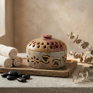 Objet décoratif en pierre savonneuse - Product Image 4