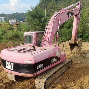 Excavatrices Caterpillar 320 d'occasion certifiées CE, faible nombre d'heures, avec attache rapide, brise-roche et pince hydraulique, 20T - Product Image 6