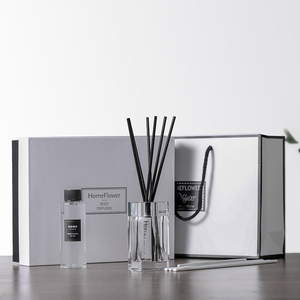 Aromathérapie, 2021 ml, sans feu, cristal, huile essentielle, rotin, parfum <span class=keywords><strong>d</strong></span>'intérieur, <span class=keywords><strong>d</strong></span>ésodorisant <span class=keywords><strong>d</strong></span>'<span class=keywords><strong>air</strong></span>, <span class=keywords><strong>bouteille</strong></span> carrée - Product Image 4