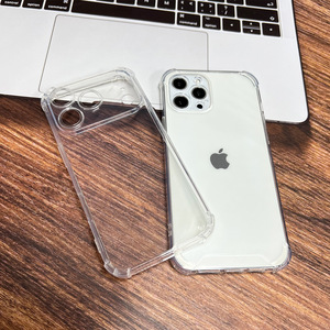 All'ingrosso 1.5MM di cristallo trasparente antiurto paraurti posteriore angolo chiaro TPU paraurti custodia per telefono <span class=keywords><strong>cellulare</strong></span> per iPhone - Product Image 2