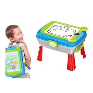 4 In 1 School Bag Painting Toy Draw Board For Child