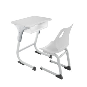 Ensemble bureau et chaise Lin Ying, style moderne minimaliste, pour étudiants et établissements scolaires - Product Image 5