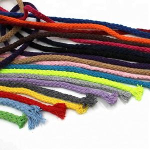 Cordon tressé en coton pour chaussures, sacs, vêtements et textiles de maison - Product Image 2