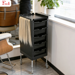 Groothandel Professionele Salonapparatuur 5 Lades Haarverlenging <span class=keywords><strong>Trolley</strong></span> voor Kapsalon - Product Image 3