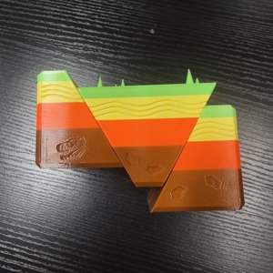 Modèle de terrain plié et déformé en 3D, outil pédagogique de géologie <span class=keywords><strong>pour</strong></span> la démonstration de la structure terrestre - Product Image 5