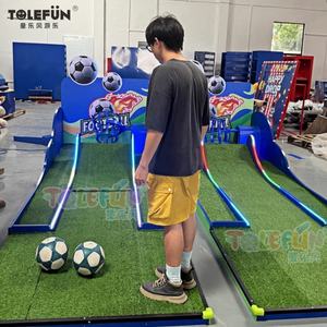 Juego de Fútbol Eléctrico Tolefun CE para <span class=keywords><strong>2</strong></span> Jugadores, Temática Invernal, Divertido para Ferias y Carnavales, Proveedores de Juegos de Habilidad de Fútbol, Extremadamente Seguro - Product Image 2