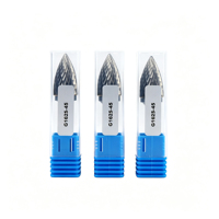 Fraise en carbure de tungstène pointue G1625mm 1020mm, gamme complète de tailles, outils de coupe pour le débavurage de surface