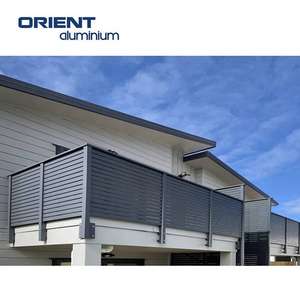 Diseño moderno <span class=keywords><strong>Terraza</strong></span> Valla Casa Cubierta Escalera <span class=keywords><strong>de</strong></span> aluminio Balaustradas Escalera Balcón Pasamanos Barandilla - Product Image 5