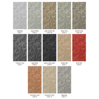 Nouvelle dalle de pierre artificielle en treillis imitation bois 2027, 1200x600mm, panneau en PU pour murs décoratifs