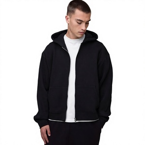 Sudaderas con Cremallera 100% Algodón, Bordadas y Personalizadas, Antiencogimiento, Transpirables, Diseño de Punto Sólido, Forradas, Ecológicas y Sostenibles - Product Image 1