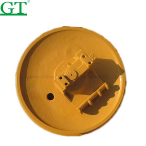 D5G Idler Bulldozer D6R depan Idler D85ess 2 Idler Undercarriage suku cadang mesin konstruksi - Product Image 2