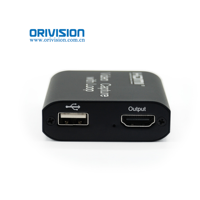 Boîtier d'enregistrement et diffusion en streaming, HDMI 4K/1080 p, USB, carte d'acquisition pour jeux vidéo en direct, avec coupure, pour PS4, DVD, appareil photo