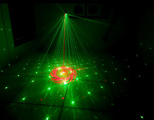 Láser 32 patrones RGB Led Magic Party Disco Ball Beam proyector de luz para Stage Club KTV Theatre Bar Show Event Home Theater - Product Image 6