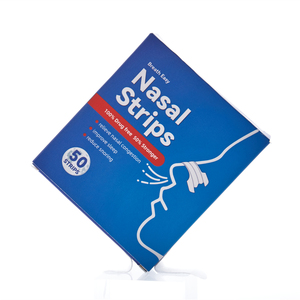 Bán buôn trung bình lớn tùy chỉnh kích thước sản phẩm chăm sóc sức khỏe chống ngáy mũi thông mũi tốt hơn hơi thở mũi Dải thạch cao vá - Product Image 3