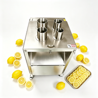 Hete Aanbieding Commerciële Banaan Appel Snijmachine Fruit Tomaat Citroen Sinaasappel Snijmachine