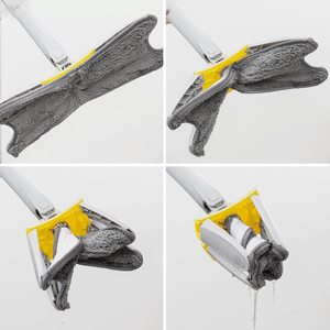 Butterfly Magic Mop Removable Washable Pad 360 Spin Self-Wringer Telescopic Handle Stainless Steel High Dehydration Rate Home - Product Image 3