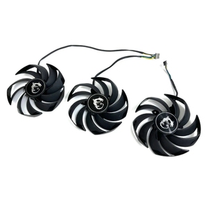 PLD09210B12HH 90MM 4PIN GPU FAN, pour MSI <span class=keywords><strong>RTX</strong></span> 3060, 3060TI, 3070, <span class=keywords><strong>3070TI</strong></span>, 3080, 3080TI, 3090 Gaming X <span class=keywords><strong>Trio</strong></span> carte graphique refroidissement - Product Image 3