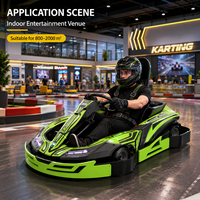Nouveau design, karting 48V pas cher pour jeux d'attraction en plein air, à vendre