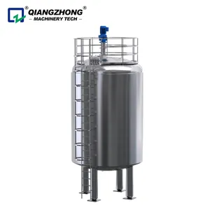 Industrial Stainless Steel 5000L Juice Milk Storage Tank with Agitator