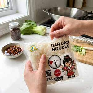 Fideos Instantáneos Dan Dan Ecológicos en Envase de 200g, Estilo Artesanal, <span class=keywords><strong>Ramen</strong></span> Picante de Trigo <span class=keywords><strong>Sichuan</strong></span> para un Estilo de Vida Sostenible - Product Image 4