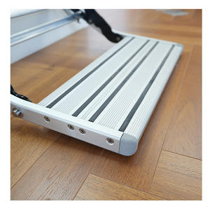 Haute qualité <span class=keywords><strong>pas</strong></span> <span class=keywords><strong>cher</strong></span> en alliage d'aluminium RV manuel pliant une seule étape 220KG capacité Rv étape - Product Image 5