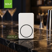 Batterie externe magnétique portable facile à transporter, universelle OEM avec câble, vente en gros, mini PD 20W, charge rapide, 10000mAh