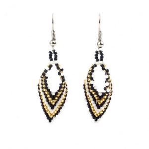 Bohême style national tube Importé perle boucles <span class=keywords><strong>d</strong></span>'oreilles <span class=keywords><strong>ange</strong></span> ailes boucles <span class=keywords><strong>d</strong></span>'oreilles à la main boucles <span class=keywords><strong>d</strong></span>'oreilles perles - Product Image 2