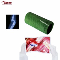 Bandage en polymère de polyester haute densité, imperméable, respirant, pour le soutien des fractures