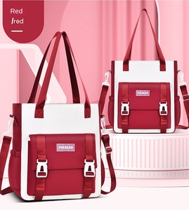 अल्ट्रा-लाइट लुभावनी वाटरप्रूफ पॉलिएस्टर आधुनिक ज्वार कूल ट्यूटोरियल बैग जूनियर हाई प्राइमरी स्कूल के छात्र एकल कंधे - Product Image 2