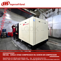 IngersollRand Série RM RM160KW-Compresseurs d'air à vis à huile industrielle à fréquence fixe à un étage Disponibilité mondiale