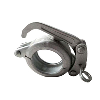 Vente en gros, vente chaude, collier de serrage rapide DN125 DN80, collier de serrage pour tuyau de pompe à béton
