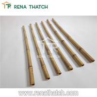 Poteaux en bambou synthétique en plastique PVC HDPE de 1 m, 1,5 m, 2 m, 2,5 m, 3 m, 3,5 m, 4 m de long, bâtonnets de bambou artificiels, piquets