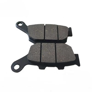 Plaquettes de frein arrière hybrides céramique-métalliques ZBY sans amiante, 3% de poudre de cuivre, pour scooter/moto Kawasaki NT <span class=keywords><strong>650</strong></span> XL - <span class=keywords><strong>Z</strong></span>-863 - Product Image 5