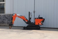 Pelle rétrocaveuse chinoise 0.8t plus petit Minidigger ménage 08 tonnes Micro Mini pelle sur chenilles avec accessoires