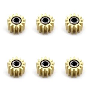 Engrenage en cuivre pour coupeur T130 T830 T730 T525, 6 pièces, CQ890-67091, compatible avec HP DesignJet T125 T630 T530 T135 T120 T520 T100 T650 - Product Image 3