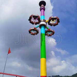 Equipo de parque luna al aire libre, Torre del cielo, gira y levanta, cesta colgante, <span class=keywords><strong>condor</strong></span>, precio de fábrica para la venta - Product Image 2