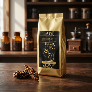 กาแฟวีเซล โกลเด้น โรบัสต้า บีนส์ รสเผ็ด บรรจุถุง สำหรับผู้ใหญ่ ปริมาณคาเฟอีนสูง - Product Image 3