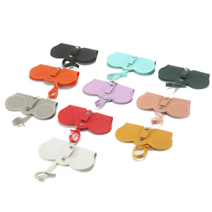 Vente en gros nouveau produit lunettes de soleil sac de rangement lunettes en cuir pochettes de protection <span class=keywords><strong>2023</strong></span> - Product Image 1
