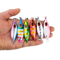10g 20g 30g 40g 60g OEM leurre de pêche en eau salée appâts de gabarit lent en métal