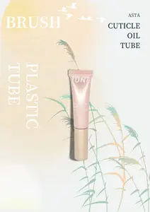 1.5ml 2ml 3ml 4ml 5ml 7ml Lip Gloss Ống container lớp biểu bì dầu sơn móng tay ống nhựa bao bì với nắp vặn và bàn chải