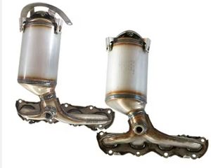 Bonne qualité Euro4 Euro5 Euro6 pièces de voiture à essence convertisseur catalytique à ajustement direct avec substrat en nid d'abeille pour Volkswagen Polo - Product Image 3