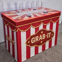 Machine de jeu interactive personnalisée « Grab It » pour défi de compétences et récompenses, idéale pour les événements de stand de kermesse, la location de fêtes et les centres de divertissement familial (FEC)