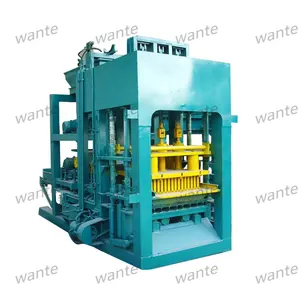 QT9-15 Fully Automatic Machines For Brick Hollow Block Making Machine From China golden supplier